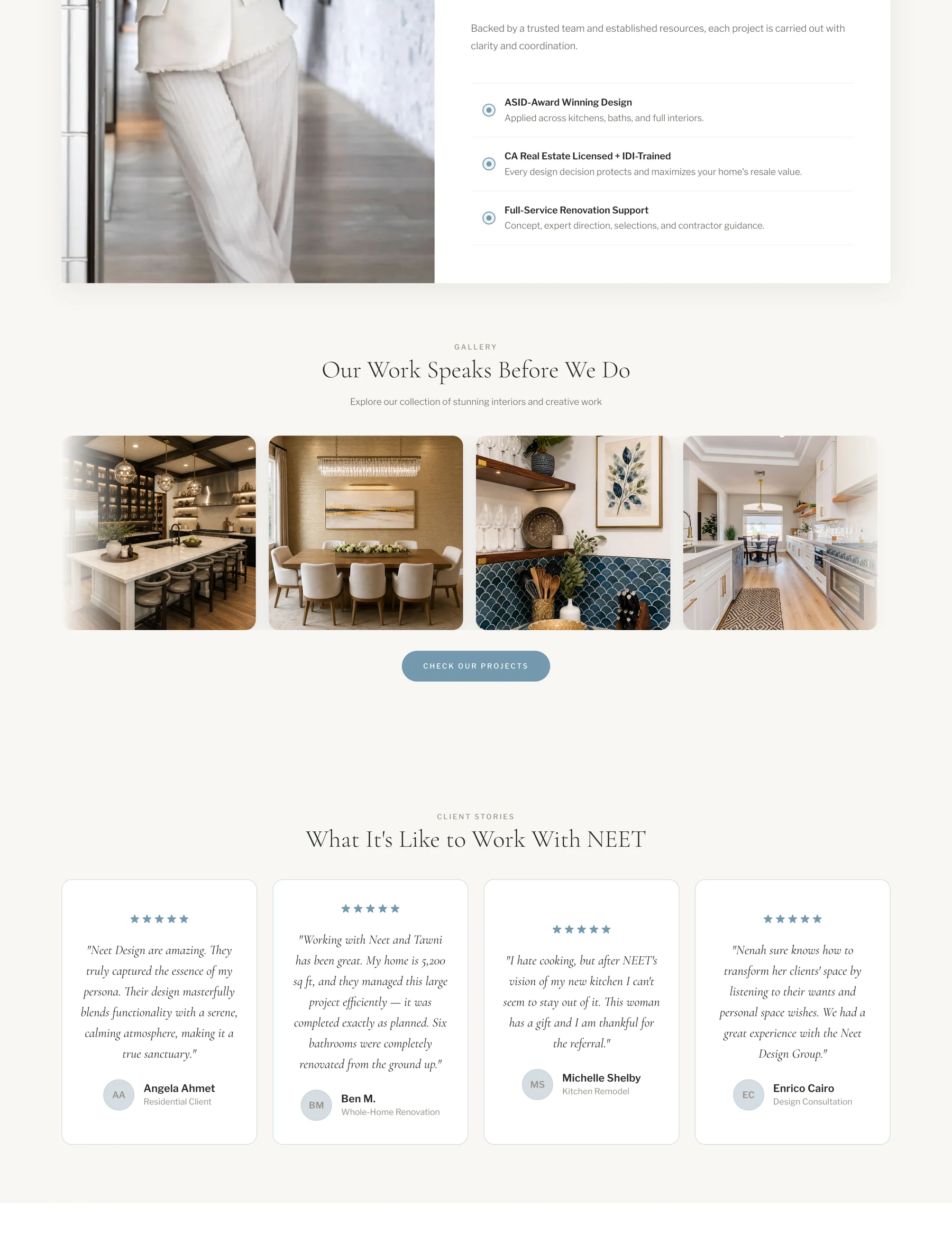 NEET Design Group — Portfolio & working together